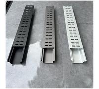Caniveau de Drainage Grille pour tranchées, grilles extérieures en Alliage 2025, kit Robuste pour Trottoir, Parc, Jardin