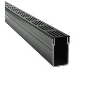 Caniveau de drainage UD Pro 65 noir (L= 100 cm)
