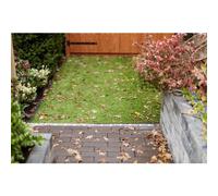 Caniveau d'extérieur avec grille aluminium grise A15 - Slimline ACO