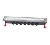 Caniveau Douche Venisio + Grille Inox Réversible Ø50 - 900Mm G