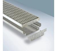 Caniveau en acier DW Drain acier galvanisé (l= 140 mm, L= 100 cm)