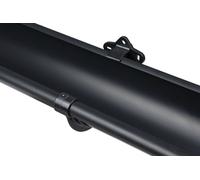 Caniveau en PVC anthracite 172 cm Ø 100 mm- Par pièce