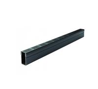 Aco Slimline caniveau avec grille design 100 cm pour drainage de jardin en plastique noir 19005