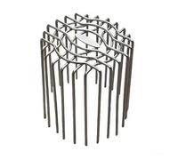 Caniveau Exterieur Anti-débris en Acier Inoxydable Drainage, Balcon, Jardin Et Protection des Tuyaux, Gestion des Eaux De Pluie sans Obstruction(160mm)