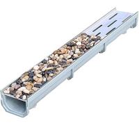 Caniveau extérieur avec Grille INOX