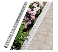 Caniveau Exterieur Caniveau De Tranchée Fin En Acier Inoxydable, Caniveau Pour Allée De Jardin Extérieure, Fossé De Drainage Des Eaux Pluviales Et Des Égouts Du Sous-sol Avec Grille De Drainage Linéai