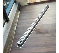 Caniveau Exterieur Drains de Canal en Acier Inoxydable Pour Patio en Pavé, Système de Drainage de Tranchée Réduisez L'eau Stagnante, Drain Français Robuste et Facile à Installer, Drain de Cour(3.5x3cm