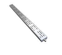 Caniveau Exterieur Hidden Sidewalk Driveway Micro Drain Channel, Channel Drain Kit Outdoor with Detachable Grate, Commercial Drainage Systems Sewer to Block Debris(5x3cm(2x1 1/8"))