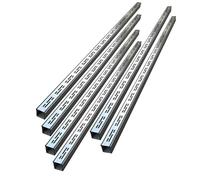 Caniveau Exterieur Kit De Caniveau Fin De 5 Cm, Drainage De Terrasse Et De Jardin/Mini Caniveau En Acier Inoxydable Pour Sol Extérieur En Béton, Avec Grille Étroite(Silver 6 pack,5x5cm(2x2"))