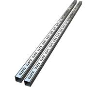 Caniveau Exterieur Kit de Drainage extérieur en Acier Inoxydable 304, système de Drainage linéaire français étroit et Fin, gouttière de 99 cm pour Patio, allée, Garage, Usage Industriel