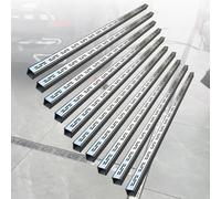 Caniveau Exterieur Système de Drainage pour allée extérieure en Acier Inoxydable 304, Tuyau et Grille encastrés, kit de Drainage pour terrasse/Patio/Garage, Personnalisable