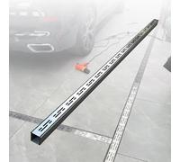 Caniveau Exterieur Système de Drainage pour allée extérieure en Acier Inoxydable 304, Tuyau et Grille encastrés, kit de Drainage pour terrasse/Patio/Garage, Personnalisable