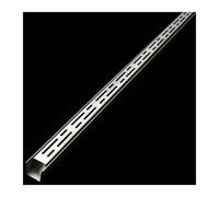 Caniveaux Grille de Drainage de 3,28 pi, kit Peu Profond, Couverture de Patio extérieur, système de tranchée de Drainage Amovible, Grille de Drainage Mince pour Trottoir de Jardin, Parking,