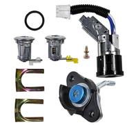 CANJPTON Ensemble de clés de serrure de contact et de serrure de porte Compatible avec Citroën C1, Peugeot 107, Toyota Aygo N0501412 9170.Y8