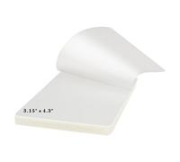 CANLENPK 9.5x13.5cm/3.7x5.3inch Pochettes Stratification Thermique,Feuilles Plastification Plastique Transparent,4 mil,Photo,Carte Papier Note, Badge Poches Plastification Carte Visite (100 PCS)