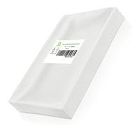 CANLENPK Lot de 100 grands sacs hermétiques sous vide pour aliments - 24,9 x 30 cm - Pour stockage sous vide - Pour repas, collations, fruits, noix, thé, biscuits, haricots - Pour faire bouillir la