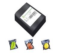 CANLENPK - Lot de 100 mini sacs sous vide, sacs hermétiques prédécoupés pour conserver repas, collations, fruits et noix