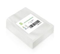 CANLENPK Sacs Sous Vide 13x18cm/5.1x7.1 Pouces, Sachets Scellés de Petite Taille Pour Stockage de Nourriture (100 Pièces, Transparent)