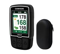 Canmore HG200 GPS et Etui de Golf - Écran Couleur avec Plus de 41 000 données essentielles sur Les Parcours de Golf et Feuille de pointage - Parcours gratuits dans Le Monde Entier,Noir