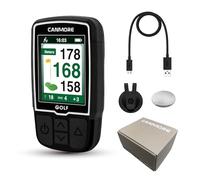 CANMORE HG200 Pro Appareil de Golf GPS Portable, Plus de 41 000 Parcours mondiaux préchargés gratuits, Puce IC améliorée, câble de Chargement Micro USB, Noir