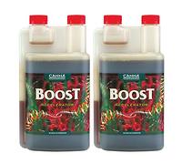 CANNA Boost Accélérateur de saveur et de floraison CannaBoost Stimulateur de floraison, additif hydroponique (1 L Lot de 2)