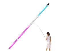 Canna ultraleggera da ruscello | Mini cana portatile per Bambini principianti | Attrezzatura Corta telescopica Outdoor per Ragazzi Ragazze campeggio Viaggio fiume Lago Mare Sportiva