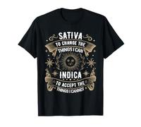 Cannabis Marijuana Feuille de Chanvre Médecine Dicton drôle T-Shirt