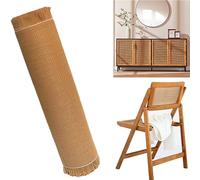 Cannage,Cannage Rouleau Pour Meuble,Rouleau De Cannage,40cm*2m Matériau de vigne verte en PE Imperméable et résistant aux moisissures bonne résistance pour Bricolage Armoire Chaise Meuble