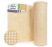 Cannage, Rouleau de Cannage pour Meuble, Cannage En Rotin Naturel, Décoration & Vannerie, Cannage traditionnel à la française, Pour un rendu Esthétique et Résistant, Idéal pour le DIY