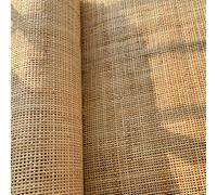 Cannage Rouleau pour Meuble 40x70 cm Grande taille Naturel Rotin Rouleau de Cannage rotin, Osier pour Vannerie Canne pré-tissée Tissu à Maille Ouverte pour Chaise, Tête de lit, Buffet,Commode Porte