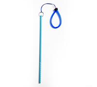 Canne à bruit pratique avec sangle réglable, heurtoir de réservoir et outil de mesure pour la communication sous-marine et la sécurité (bleu)