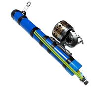 Canne à Fusil de pêche pour Chat, Lanceur d'appâts, Outil de pêche réutilisable, Support Compact, matériel de Lancement Multi-Fonctions pour Bass, Truite, Silure, eaux salées-KS30