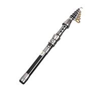 Canne à PêChe 1.5M .8M 2.1M .4M Canne À Pêche Télescopique en Fiber De Carbone Haute Teneur Filature Carpe Mangeoire Appât Coulée Attirail Pôle(1.5M)