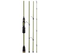 Canne a Peche au Coup Telescopique 4 Section Ultra-légère Poisson POISION DE Couleur Perche Support PÊCHE Portable TÉLESCOPIQUE(S Rod,1.8)