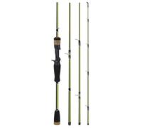 Canne a Peche au Coup Telescopique 4 Section Ultra-légère Poisson POISION DE Couleur Perche Support PÊCHE Portable TÉLESCOPIQUE(Casting,1.98)