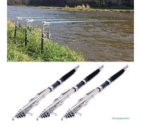 Canne À Pêche Automatique De 2.4m Ou 2.7m, 1 Pièce, Support À Ressort, Pour Rivière, Lac, Mer, Nouveau, Livraison Directe