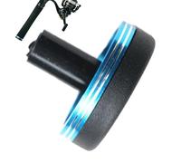 Canne à pêche avec croupe, Bouchon de Fermeture de Canne à pêche antidérapant en d'aluminium pour randonnée en Plein air randonnée