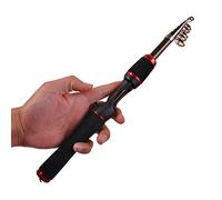 Canne A Peche,Canne A Peche Mer Tige de Poisson Ultra Court Mini Petite Route Tailleur Routier télescopée Asia 竿 Rod Vacances Courtes Portables(2.1)