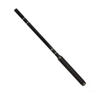 Canne à pêche compacte de 27 cm, construction ultra légère en fibre de carbone de 1 6 m, soulève 500 g, conçue pour les pêcheurs à la recherche de portabilité et de résistance (2,4 m + 1,2 nœuds noirs