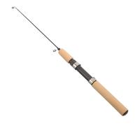 Canne à Pêche d'hiver Portable en Frp, Légère et Réglable | Poignée Antidérapante, Puissance Élevée, Usage Extérieur en Hiver, Accessoire pour Pêche au Brochet