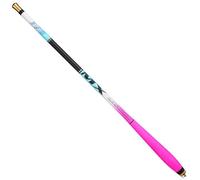 Canne à pêche en fibre de carbone 0 8 m 5 4 m 19 lignes 6H Stream Pole rétractable à 38 cm pour la pêche en fosse noire (1,8 m)