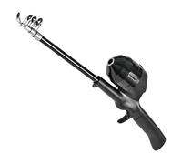 Canne à pêche - Ensemble combiné de Moulinet léger, mòulinet dè cànne à p̀êch́e Portable | Caņne à p̃êchê pour garçons et Filles eť Ceux Qui sont Experts dans la Capture du Poisson