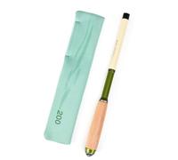 Canne à pêche Extensible Camping Mini Canne à pêche Canne à pêche télescopique avec Manche en Bois Massif (ou)