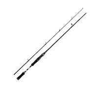 Canne À Pêche Fibre Ultralight Fishing Bait Poids 5-30g Leurre Canne à pêche Casting Spinning Guide Anneau Poignée Carbone Canne À Pêche(Gun Handle,2.1m)