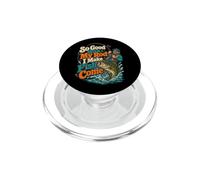Canne à pêche Humoristique avec Humour PopSockets PopGrip pour MagSafe