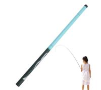 Canne à pêche légère - Canne à pêche portable en fibre de verre - Bâton de pêche sauvage pour débutants dans les lacs, l'extérieur, la rivière