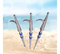 Canne à pêche Marine Robuste, Canne télescopique Marine en 3 Sections, Pratique pour la manutention des Bateaux et Les Situations d'urgence, Marque Marine Safe Equint, Longueur de 19,7 Pieds