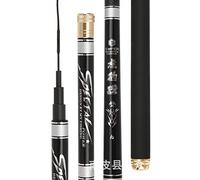 Canne A Peche Mer LéGèRe,Fishing Rod Casting Super Hard Puissant Pôle Main Canne À Pêche Télescopique en Fibre De Carbone d'eau Douce Carpe Fishing3.6m, 4,5 M, 6.30mVboni(Black,5.4m 19 Hardness)
