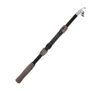 Canne à pêche portable, canne à pêche télescopique de 180 cm, canne à pêche légère en fibre de carbone, outil de pêche professionnel, kit de canne à dos compact prêt à l'emploi pour eau salée, bar de