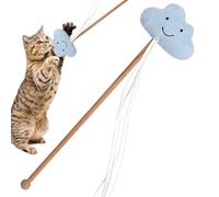 Canne à pêche pour chat, canne à pêche interactive chat teaser